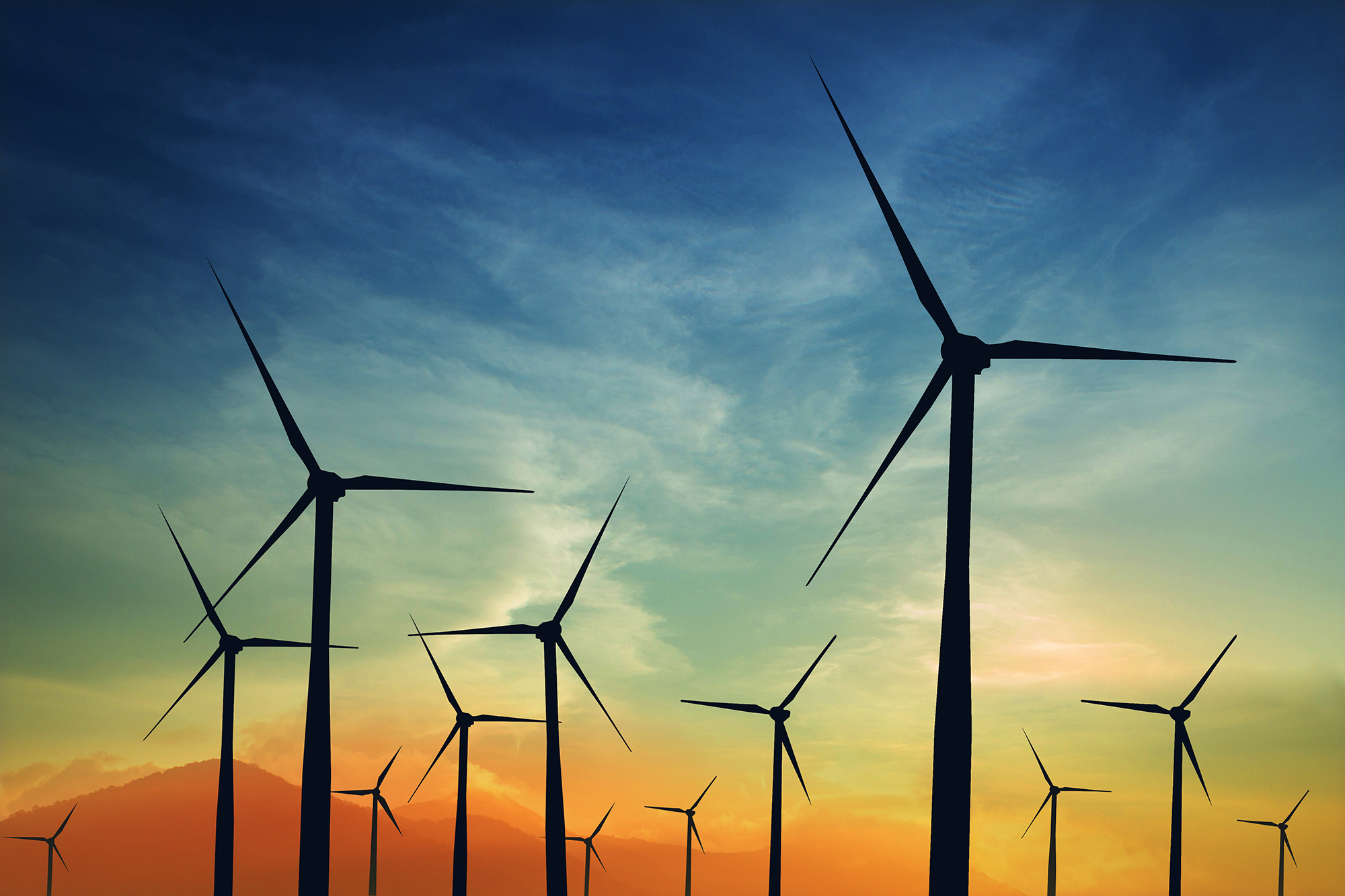 Multiple wind generator.