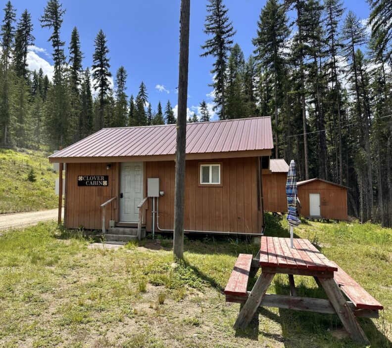 Picture of Clover Cabin at the 4-H Princess Pines Camp.