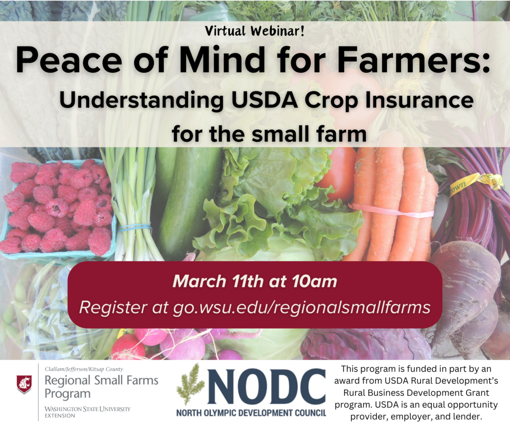 Resolution Farm Program Peace of Mind for Farmers | Regional Small Farms | Washington State ...