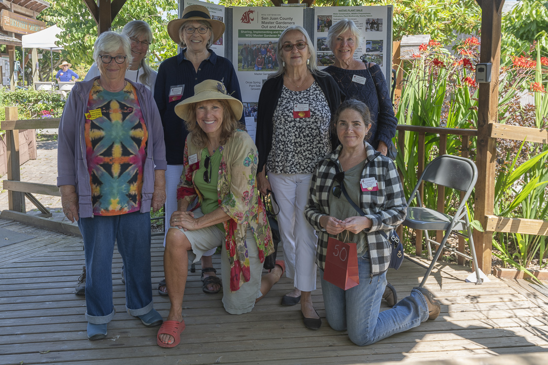 Group of master gardeners from Skagit county