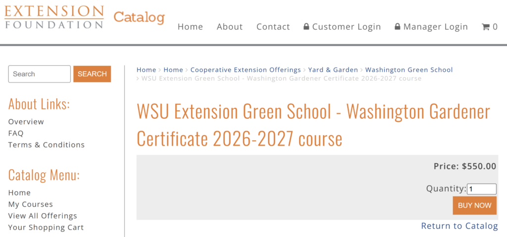 Screenshot of the registration page. Orange button in lower right corner.