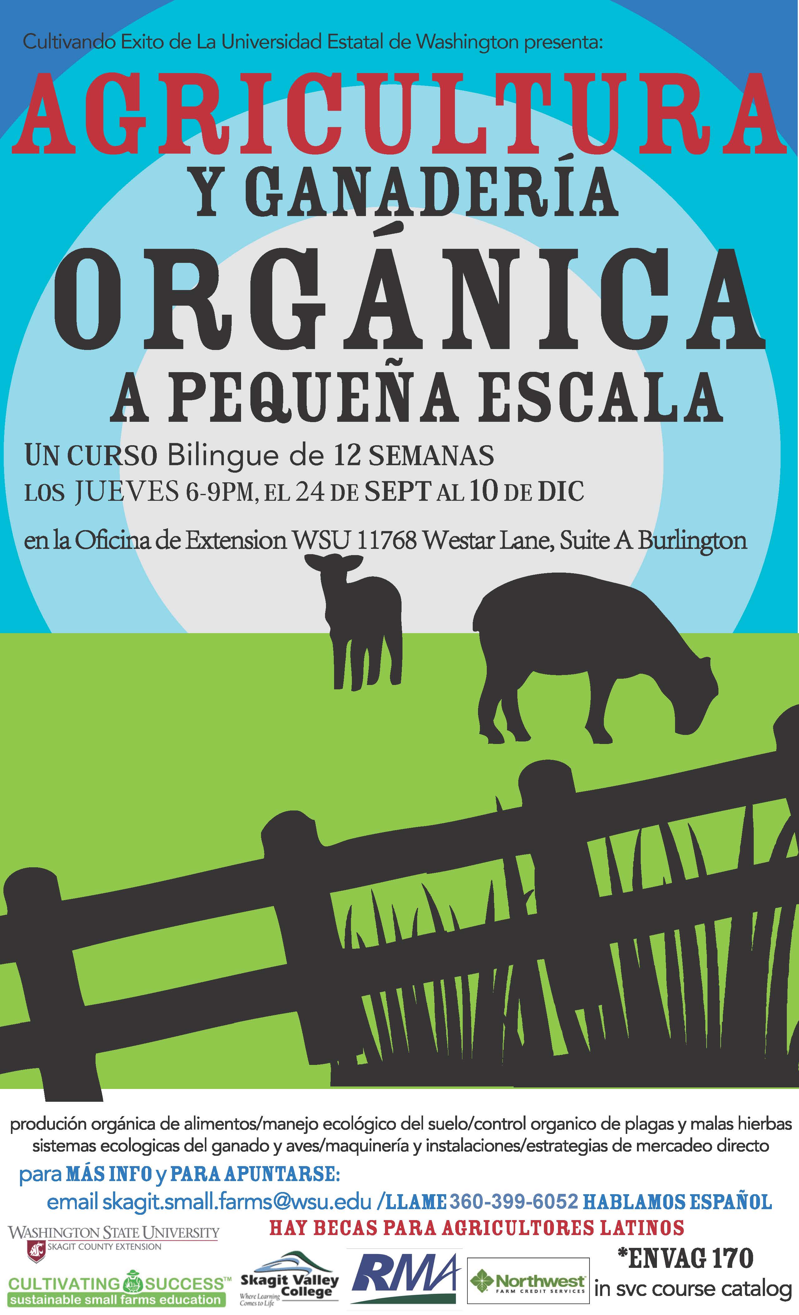 2015 Spanish C.S. Beginning Farmer and Rancher Course Flier