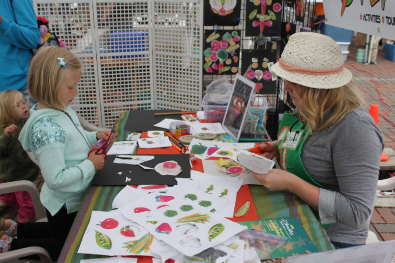 Farmers Market Flash Education session