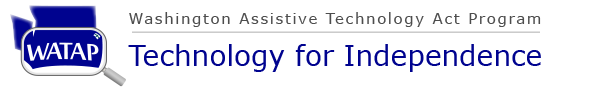 Washington Assistive Technology Act Program