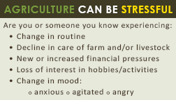 English version of Farm Stress wallet card