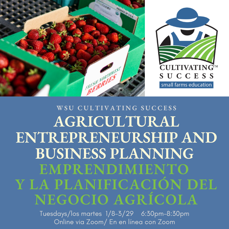 Agricultural Entrepreneurship and Business Planning