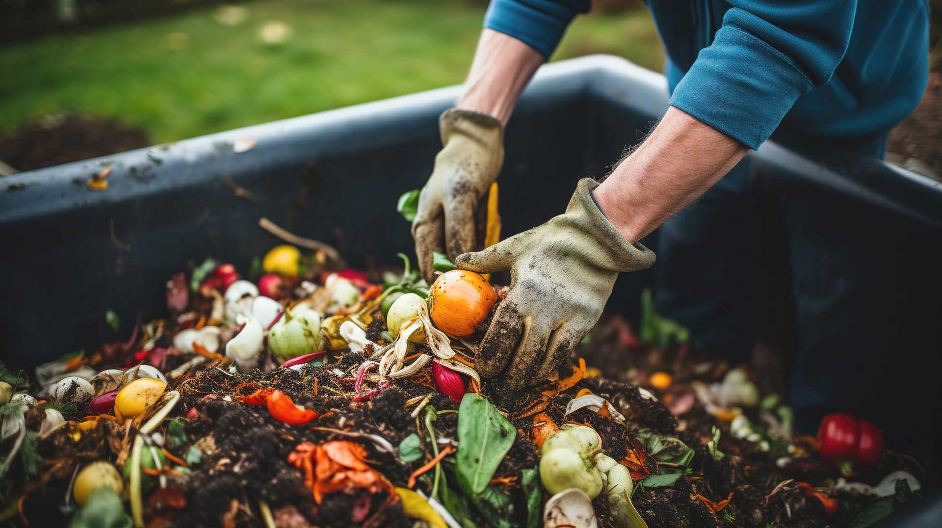 Composting food waste