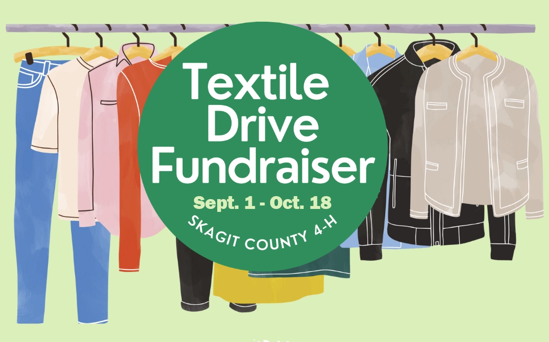 Textile fundraiser banner