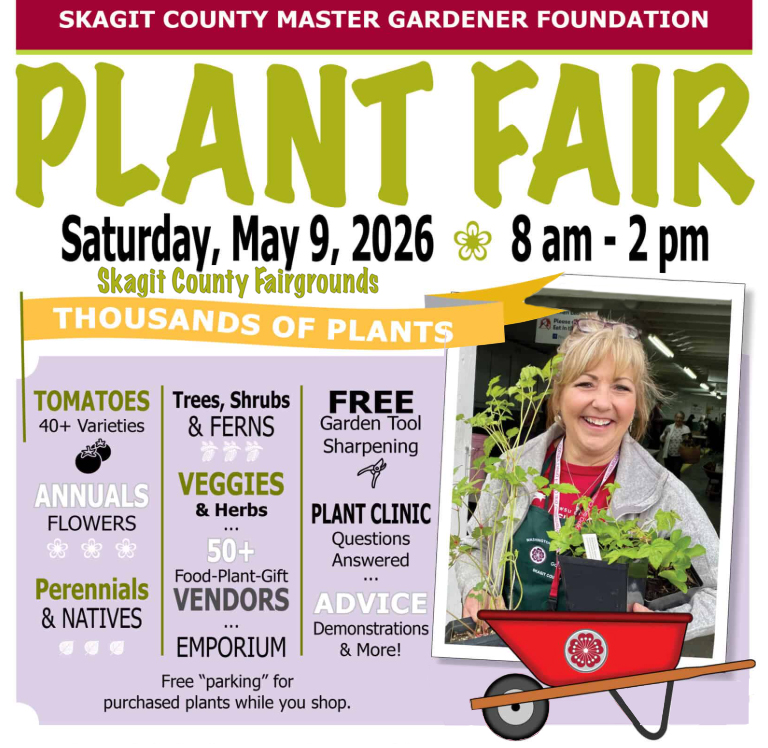 Plant Fair Saturday, May 9, 2026