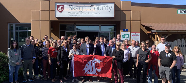WSU Leadership Visits WSU Skagit Extension