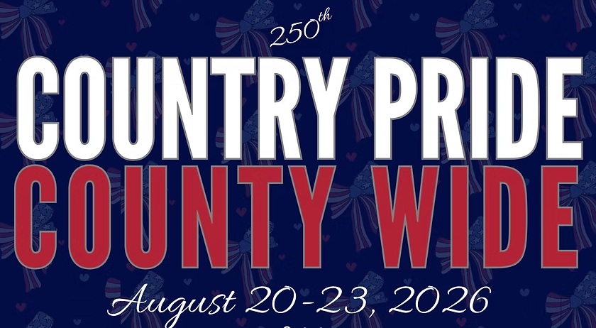 Pend Oreille 2026 County Fair Logo.  Country Pride County Wide 