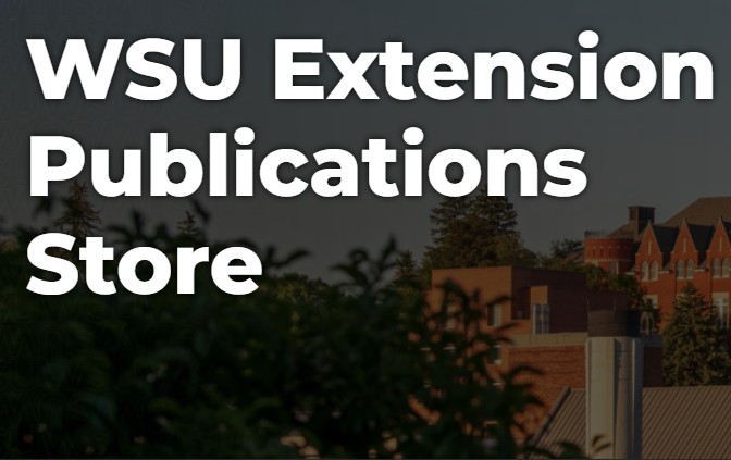 screenshot of WSU Extension Publication Store Webpage