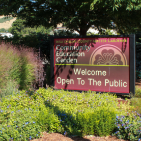 photo of CEG sign Welcome Open to the Public