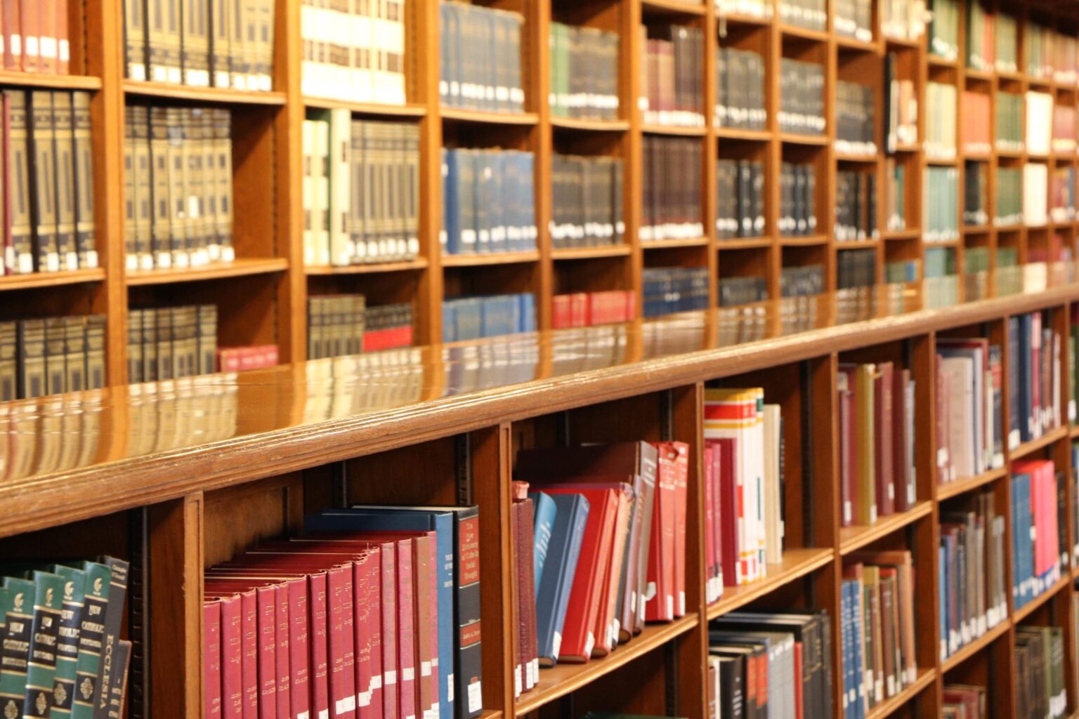 photo of library books for resource page hero photo