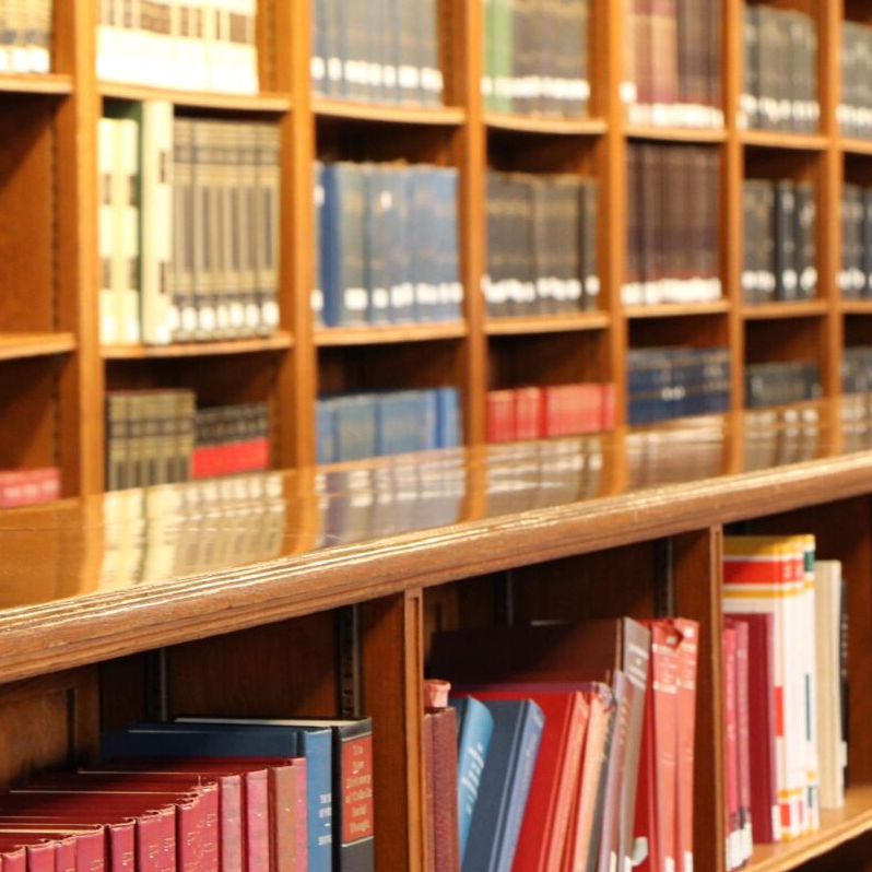 photo of books for resources link