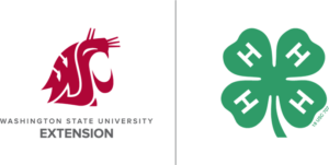 Washington State University Extension and 4-H logos