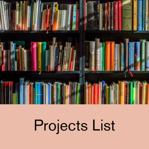 Photo of books on a shelf