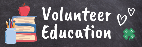 Volunteer Education.