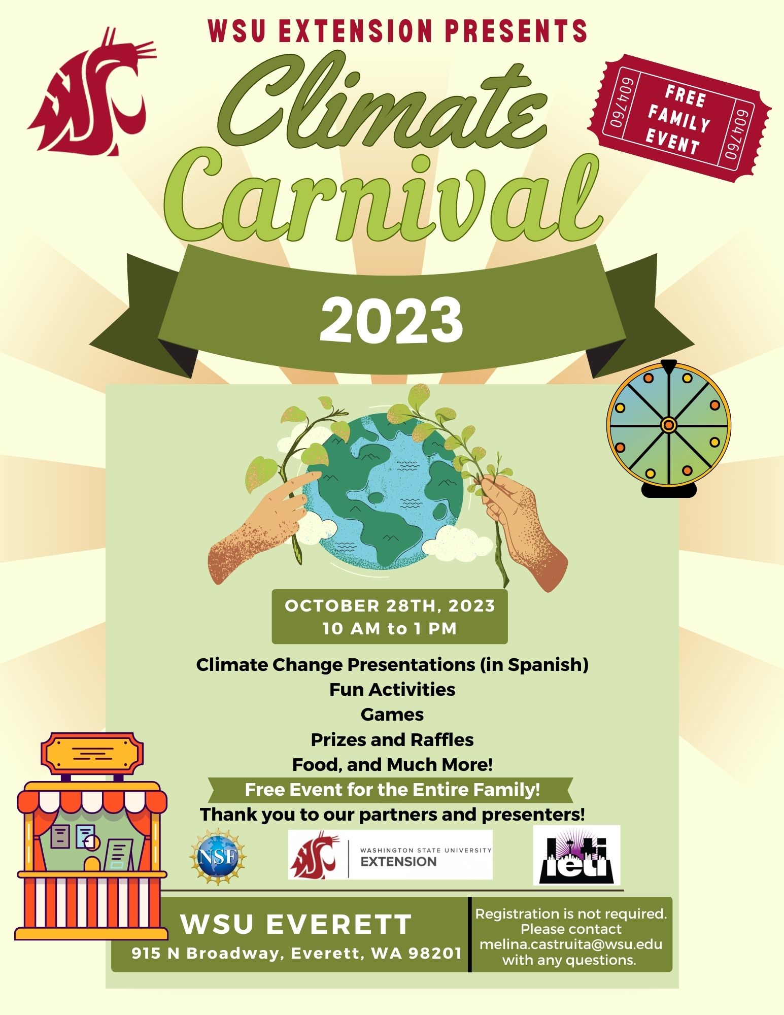 Climate Carvnival Event Flyer