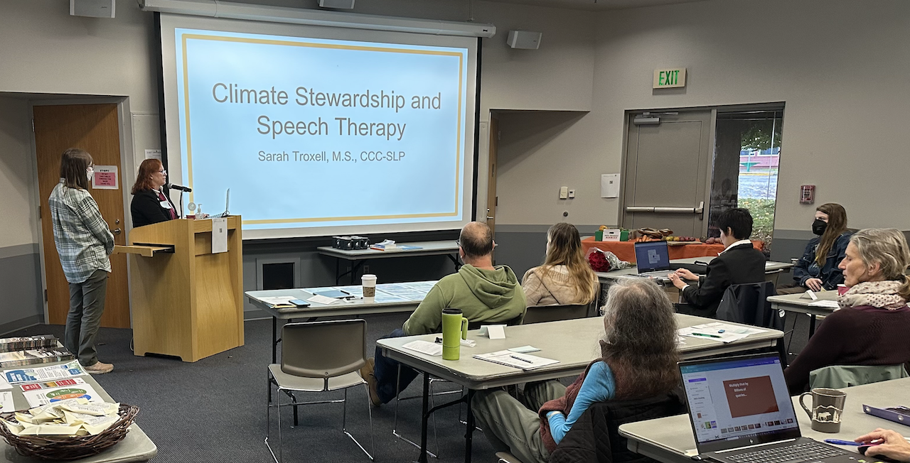 Students attending Climate Stewards class