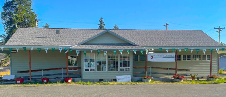 WSU Colville Reservation Extension office building.