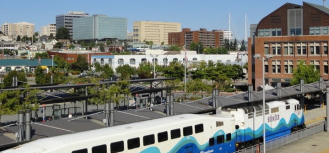 Image of Seattle Metro train