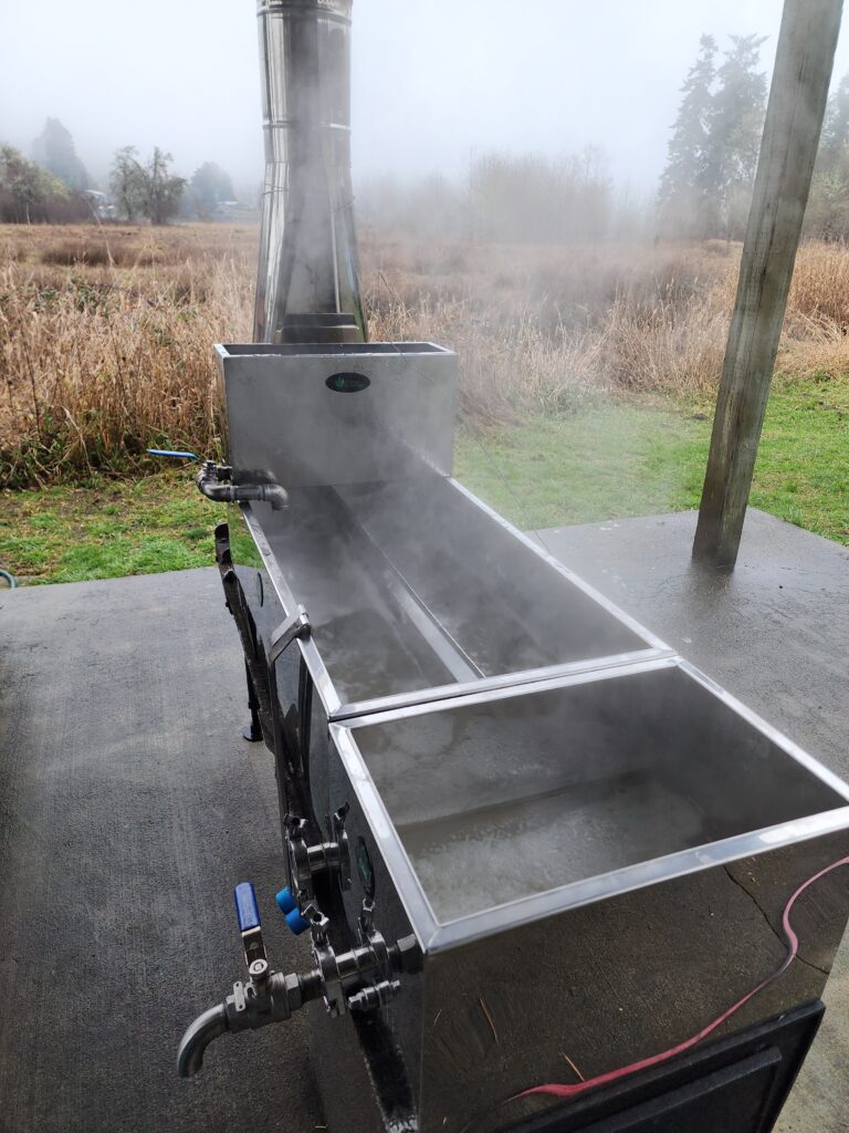 A hobby scale evaporator.