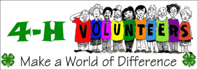 4-H Volunteers Make a World of Difference