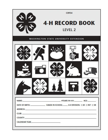 4-H Record Book Level 2. 