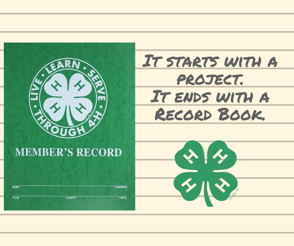 It starts with a project. It ends with a record book.