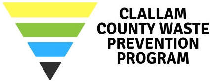 Clallam County Waste Prevention Logo.