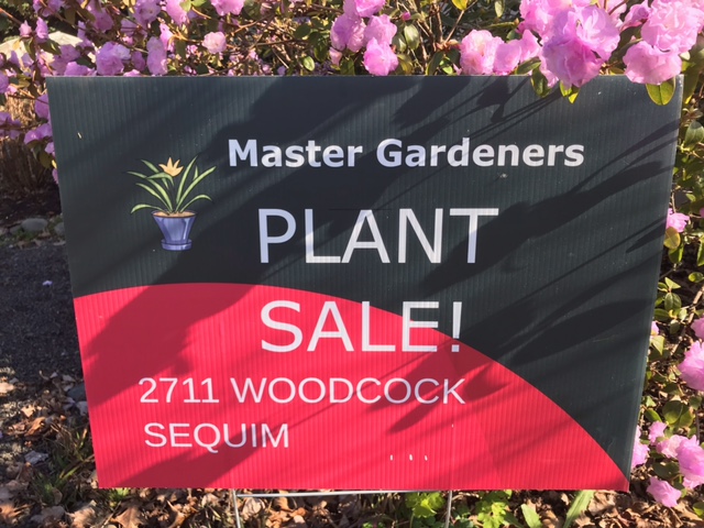 A black and red road sign.