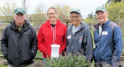 Bob Cain, Laurel Moulton, Audreen Williams, and Jan Bartron at 5th Street.
