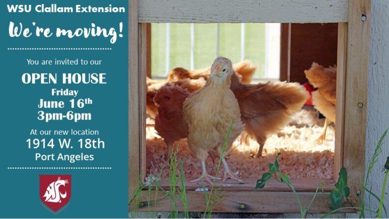 WSU Extension Open House June 16th 3 pm to 6 pm