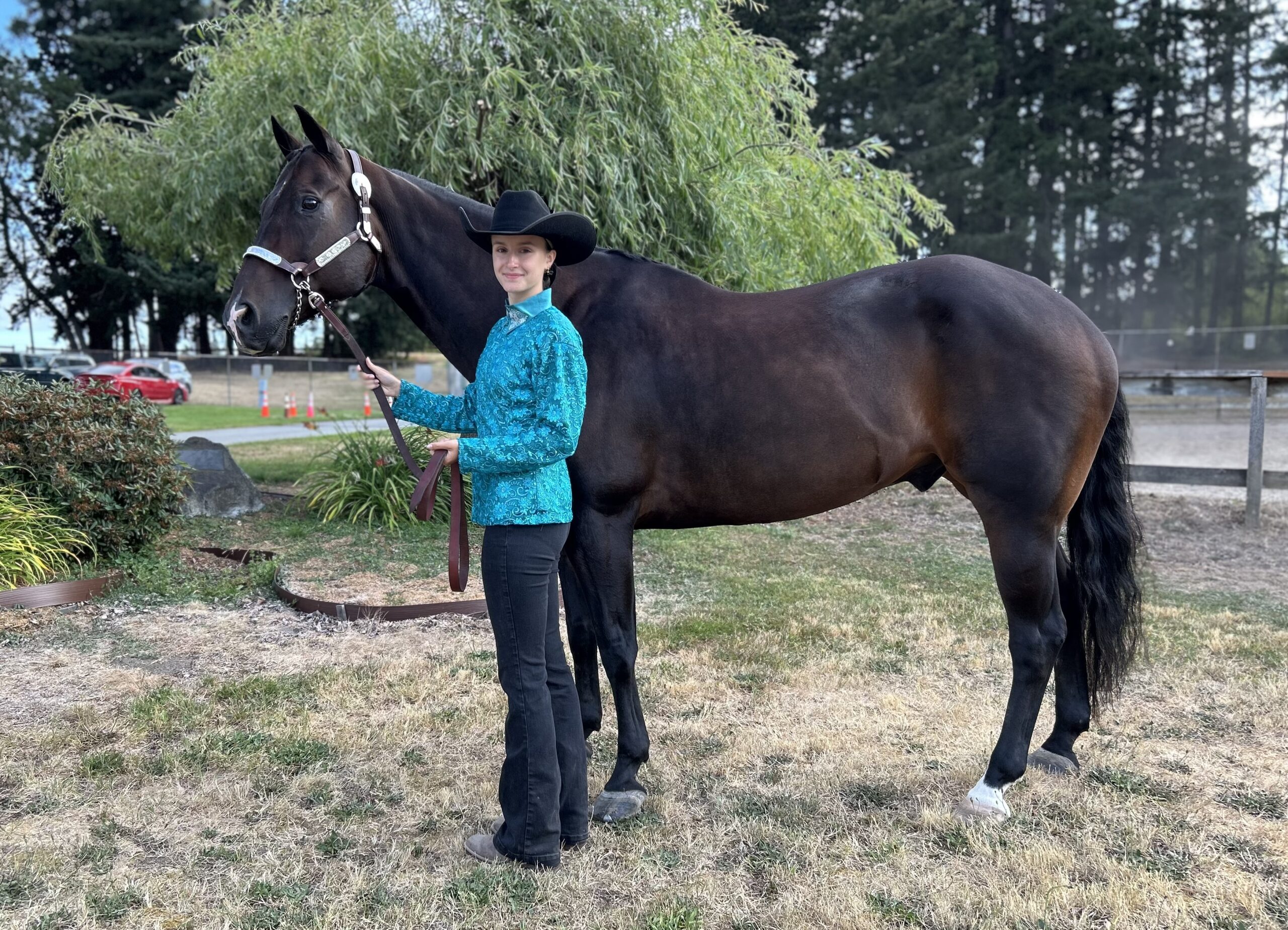 Madalyn with her horse