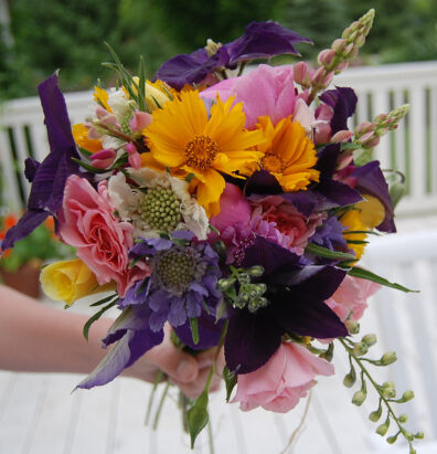 Fresh cut flower bouquet