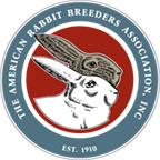 Logo for arba or the american rabbit breeders association