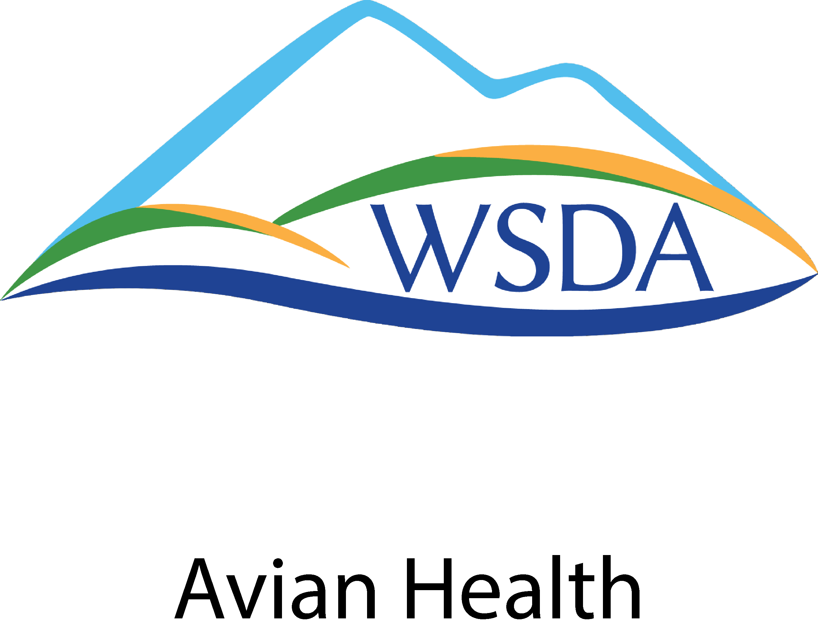 WSDA logo with words avian health added