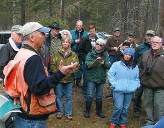 Forestry class discussion
