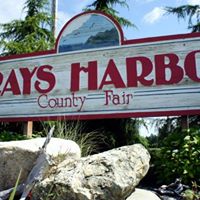 Sign at the front entrance to the Grays Harbor County Fairgrounds