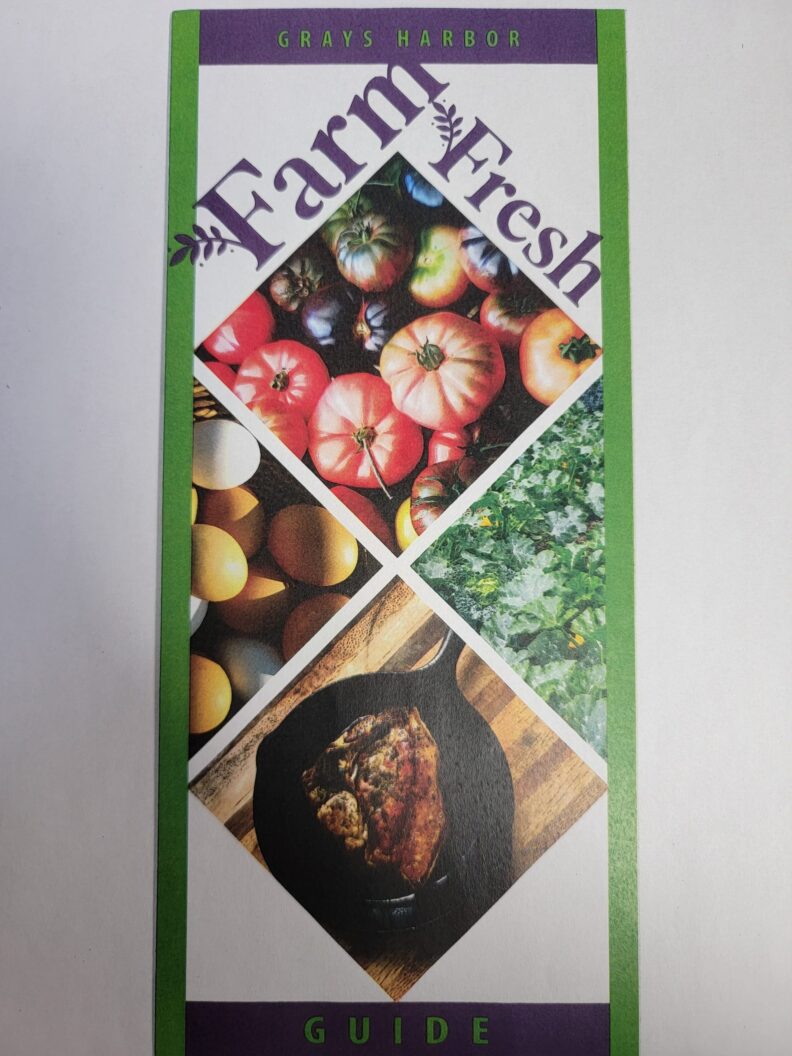 Cover of the Grays Harbor Farm Fresh Guide.