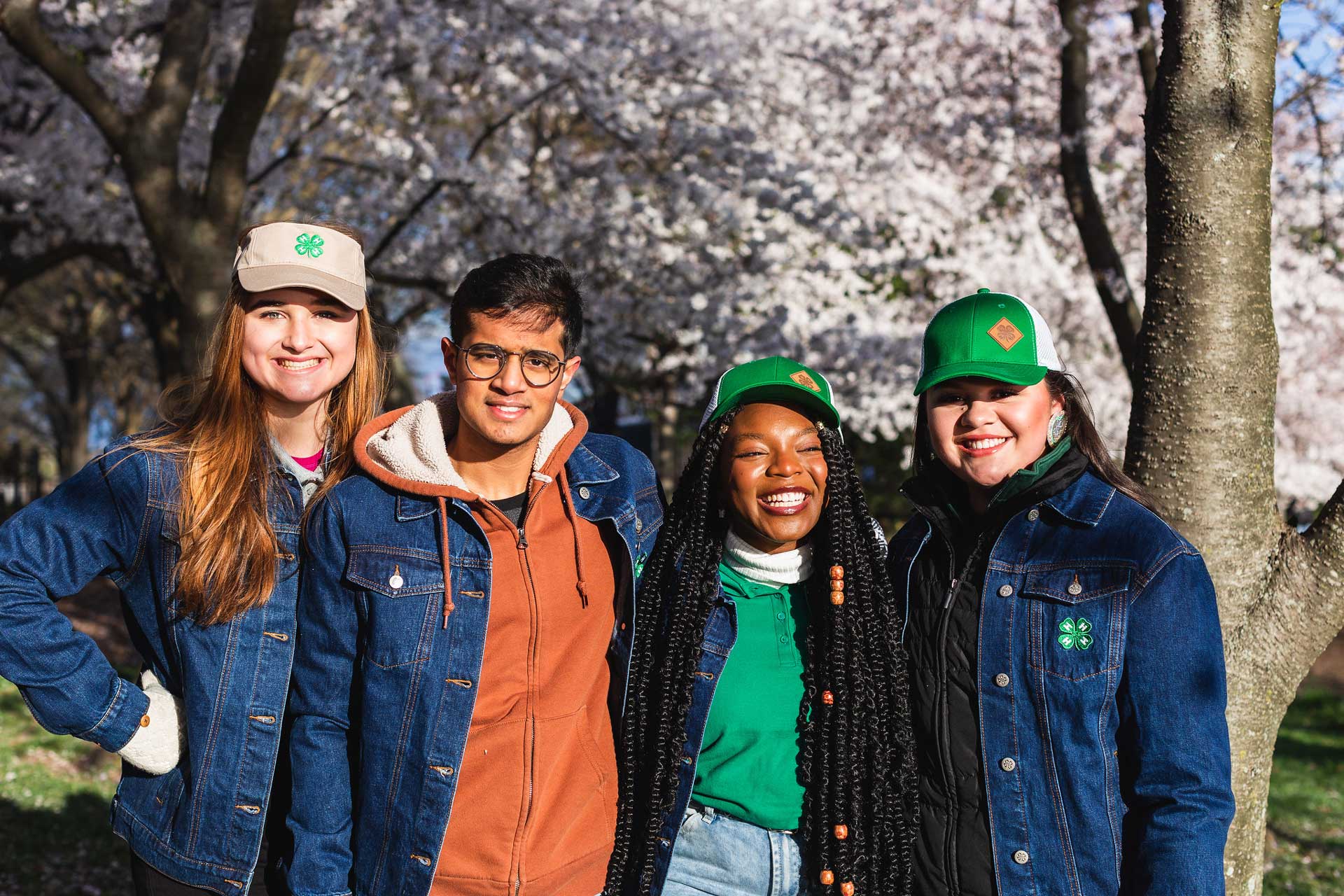 Group of 4-h teens.