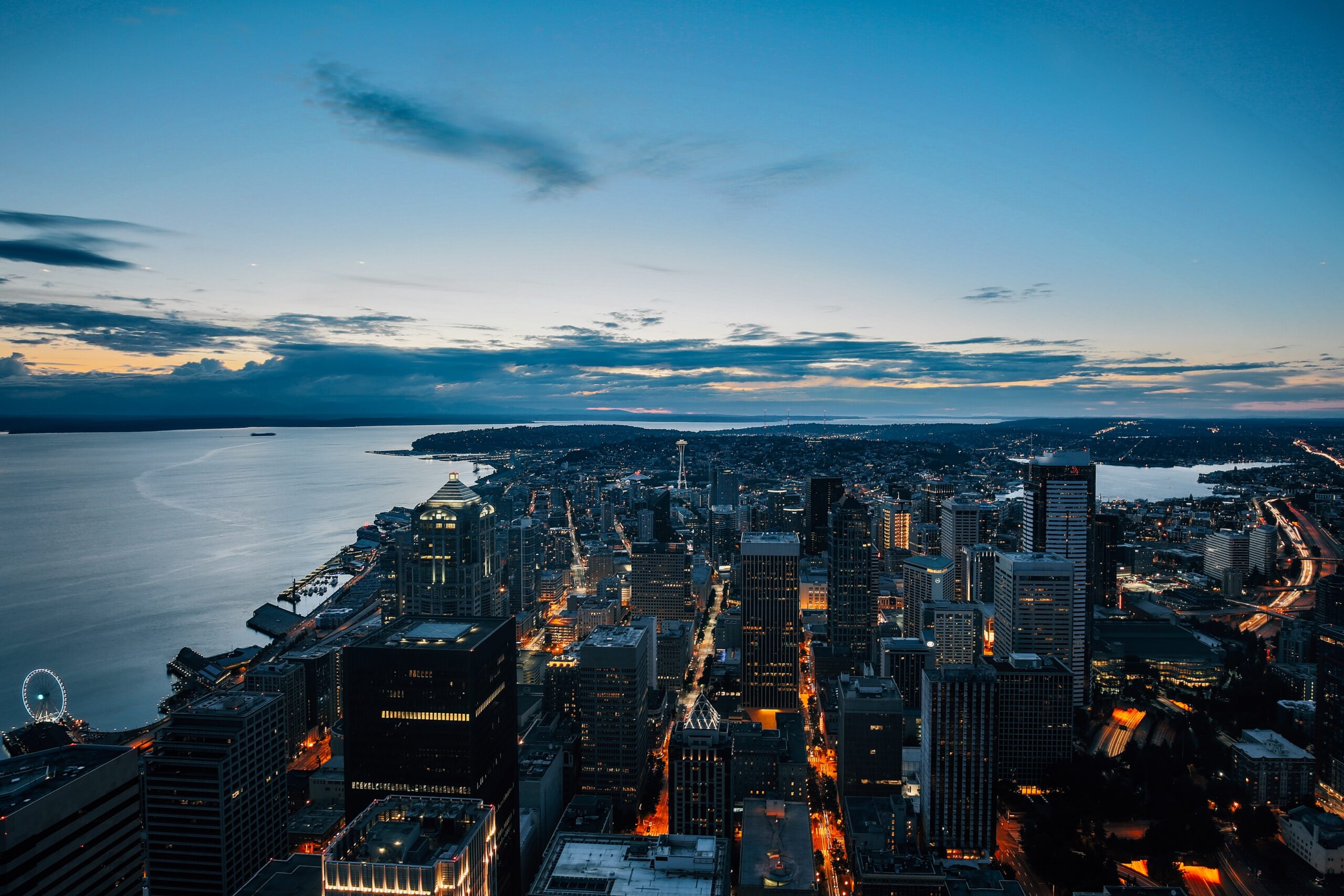 Seattle, Washington skyline view.