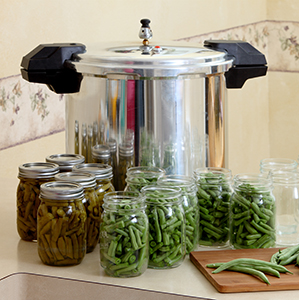 Weighted gauge canner.