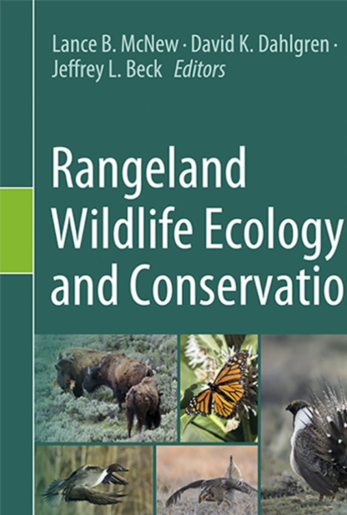 Rangeland Wildlife Ecology and Conservation publication cover. 