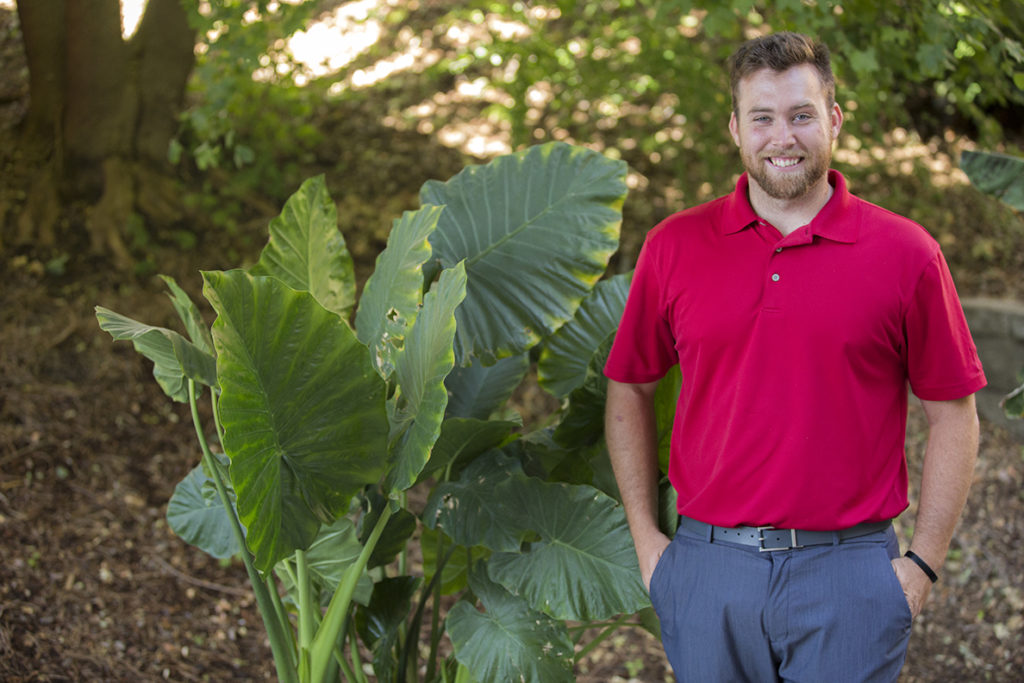 Hank Evans wsu sports management grad student