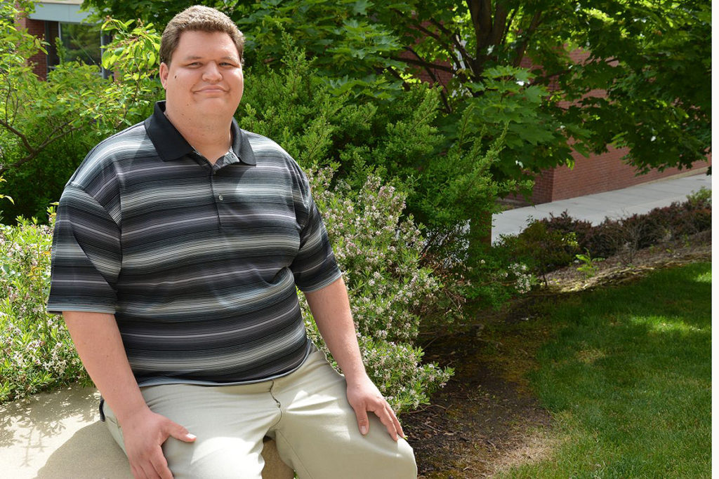 Greg Urquhart, winner of the Karen P. DePauw Leadership Award