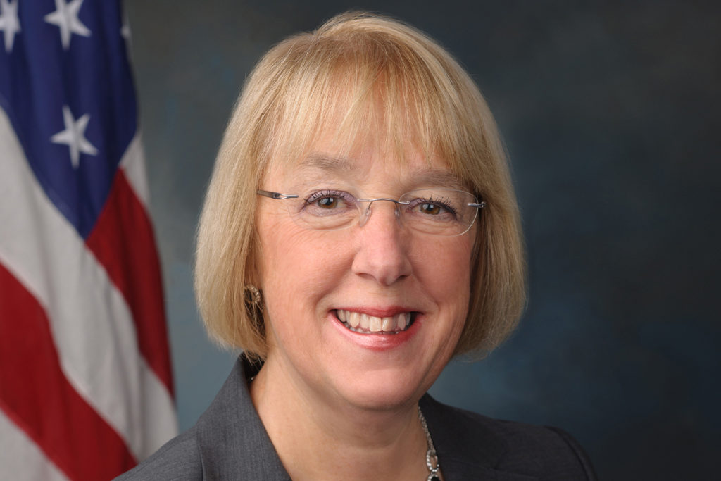 Closeup of Senator Patty Murray.