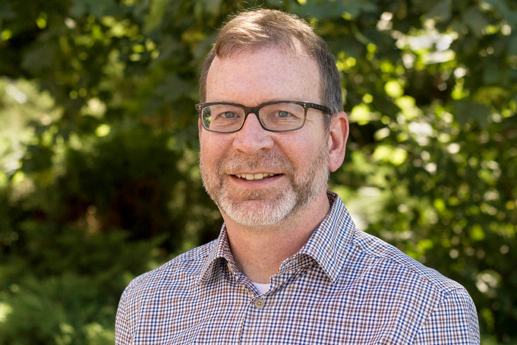 Closeup of Michael Cleveland.