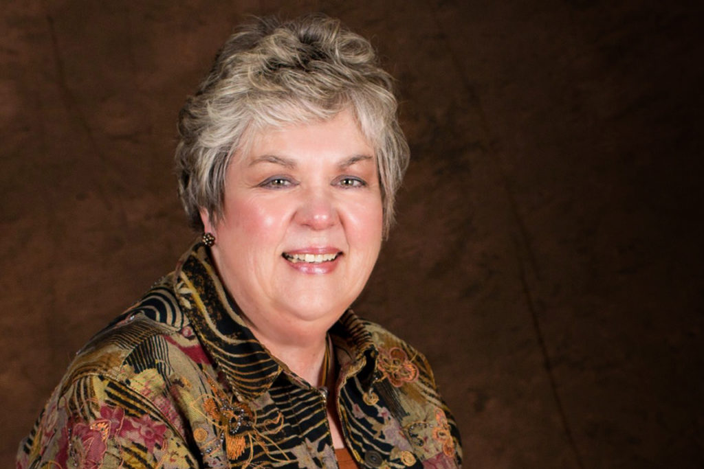 Closeup of Margaret Viebrock.